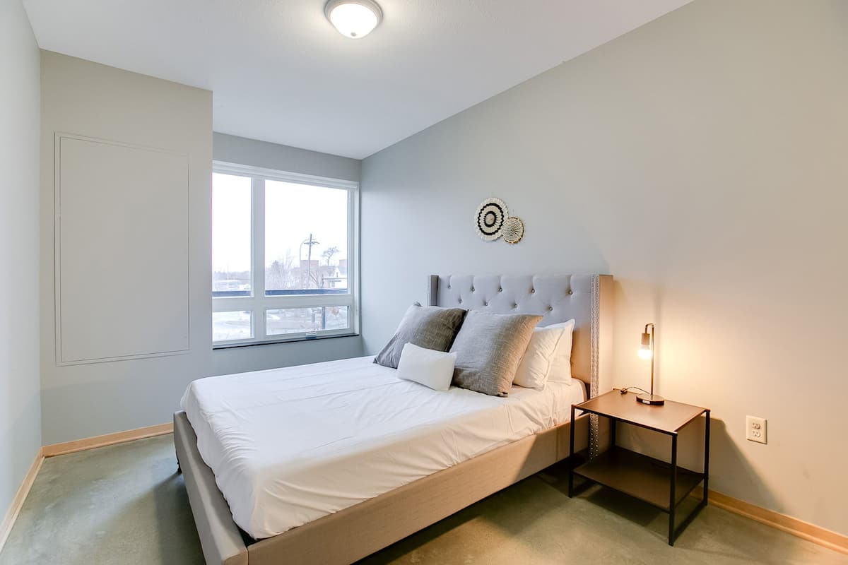 Apartemen | 1 kamar tidur, setrika/meja setrika, dan Wi-Fi gratis