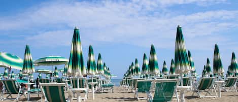 Private beach nearby