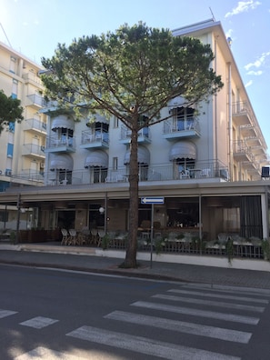 Fassade der Unterkunft