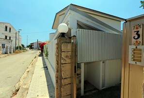 Entrée de l’hébergement