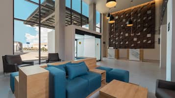 Sala de estar en el lobby
