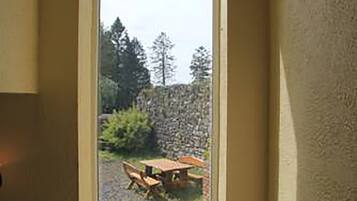 Uitzicht vanuit de kamer