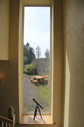 Uitzicht vanuit de kamer