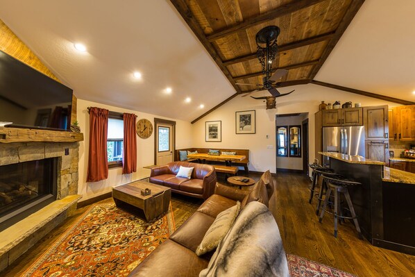 Älytelevisio, takka