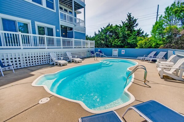 Außenpool, beheizter Pool