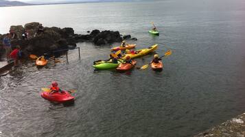 Beach nearby, sun-loungers