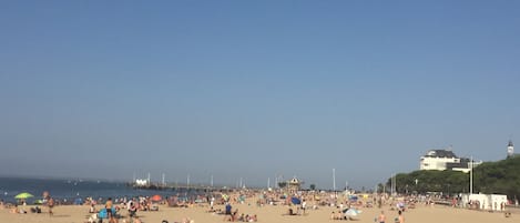 On the beach
