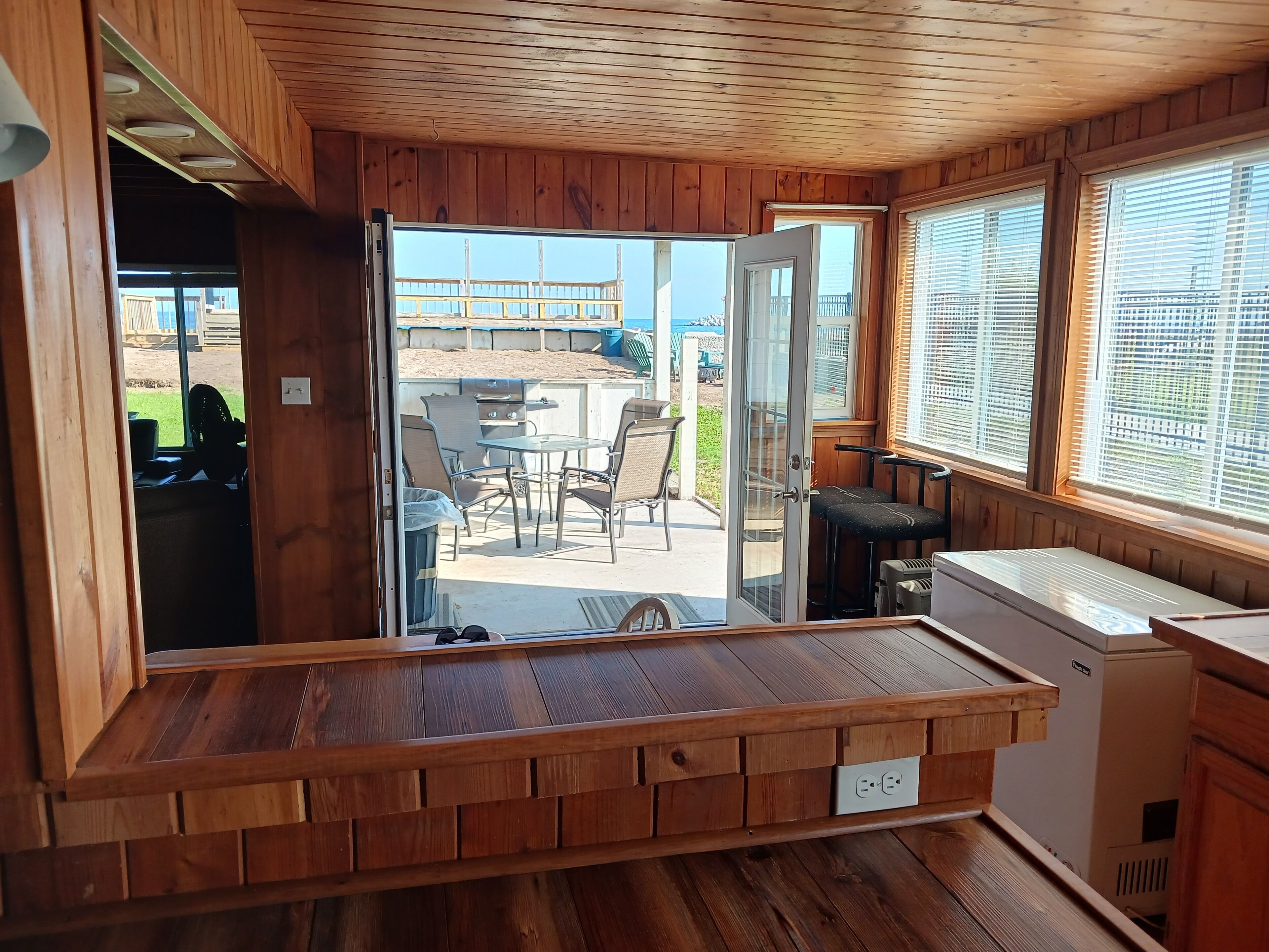View from Kitchen area