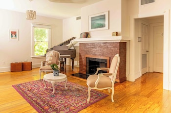 Hotel room living space at Miami River Inn By Renzzi