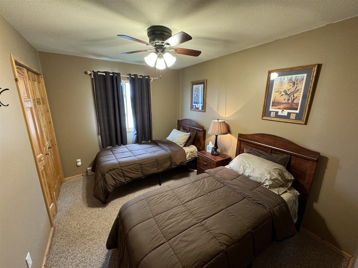 3 habitaciones, wifi gratis y ropa de cama 