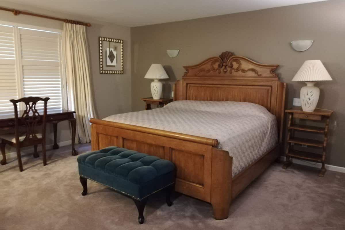 Deluxe-Zimmer, 1 King-Bett, Gartenblick
