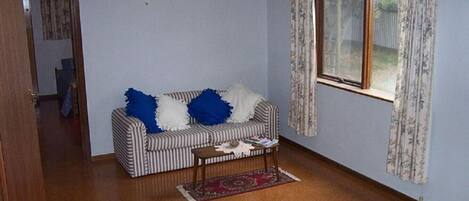 Fireplace, DVD player