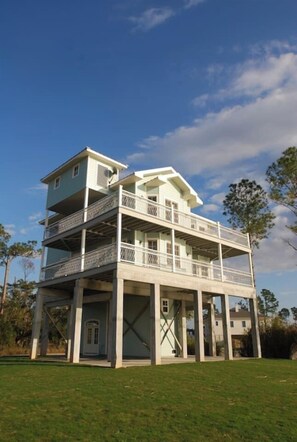 Exterior - House on Bayou Mallini with Amazing Sunsets (Pass Christian)