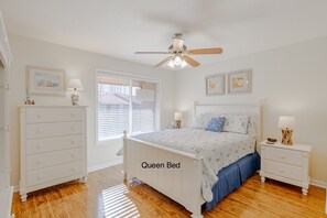 2 bedrooms, desk, iron/ironing board, free WiFi