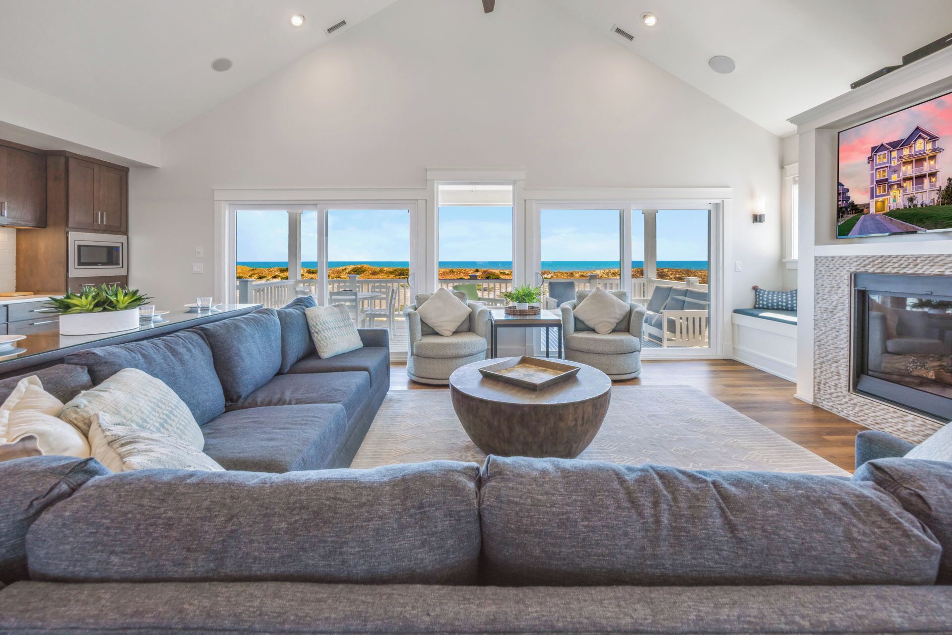 TV, DVD player, table tennis