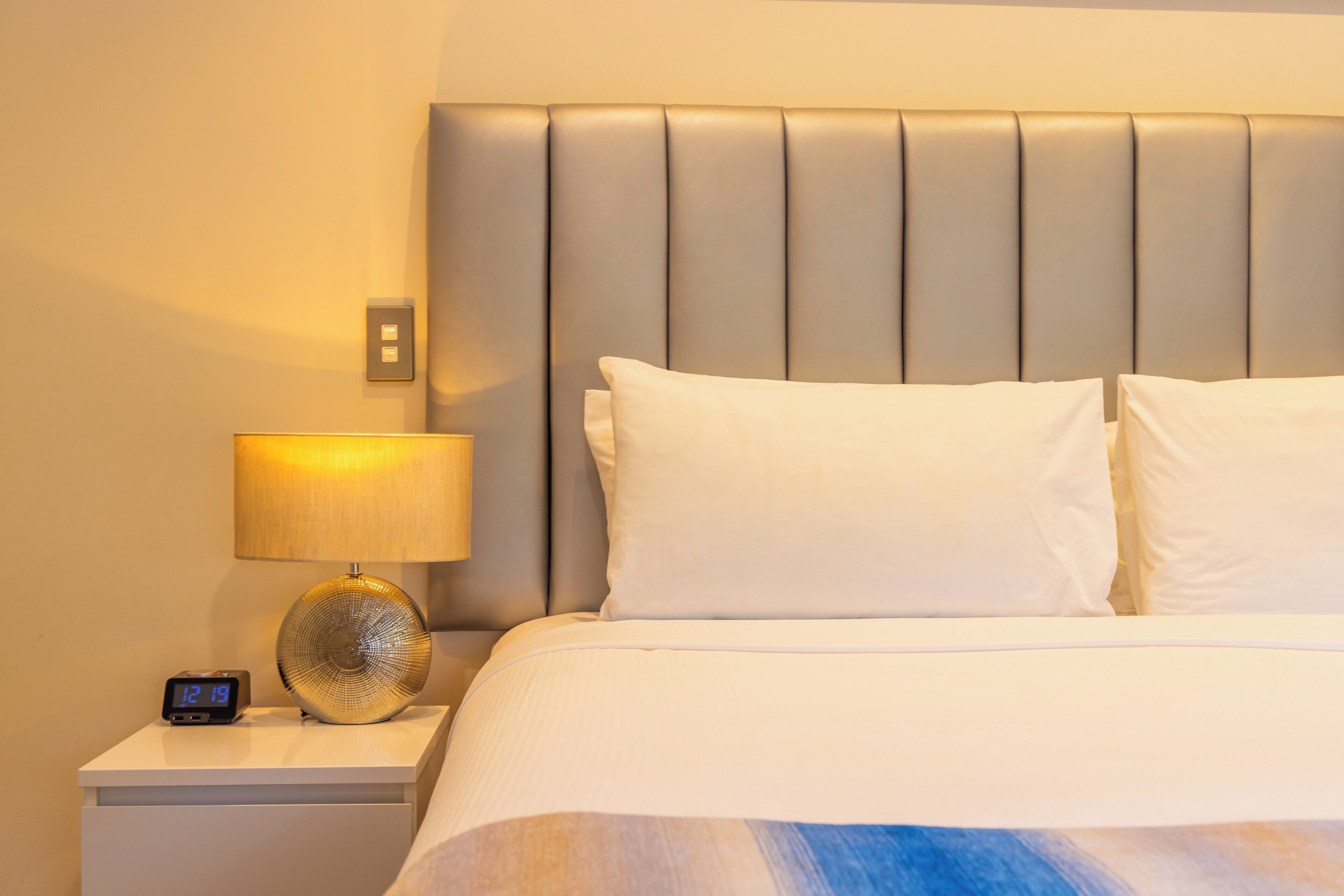 deluxe room, multiple beds, non smoking, kitchen | desk, laptop workspace, free wifi, bed sheets