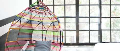 Loft, meerdere bedden, niet-roken (Loft 302) | Luxe beddengoed, bedden met traagschuimmatras, individueel gedecoreerd