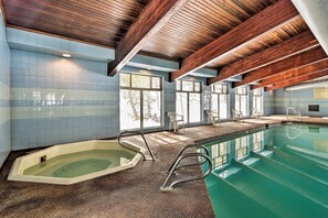 Una piscina riscaldata