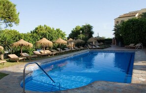 Indoor pool, outdoor pool