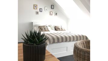 1 多间卧室、WiFi、床单