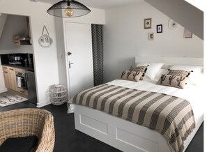 1 quarto, Wi-Fi, roupa de cama