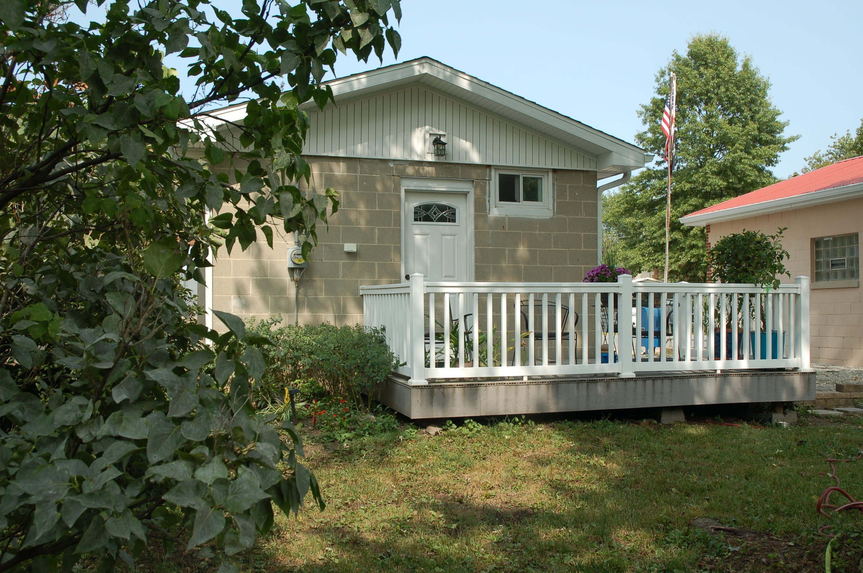 private back yard