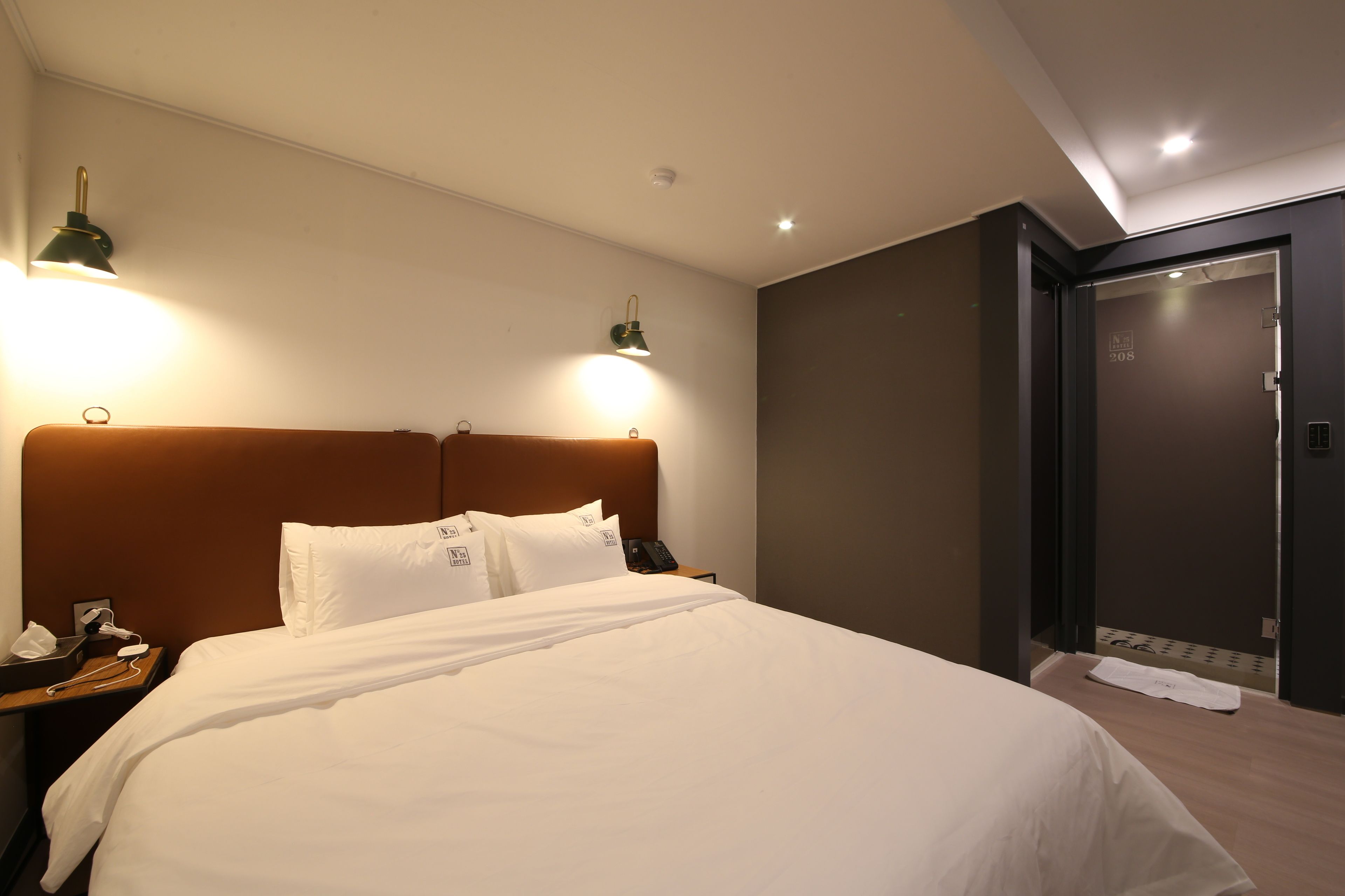 a standard double room | blackout curtains, free wifi, bed sheets