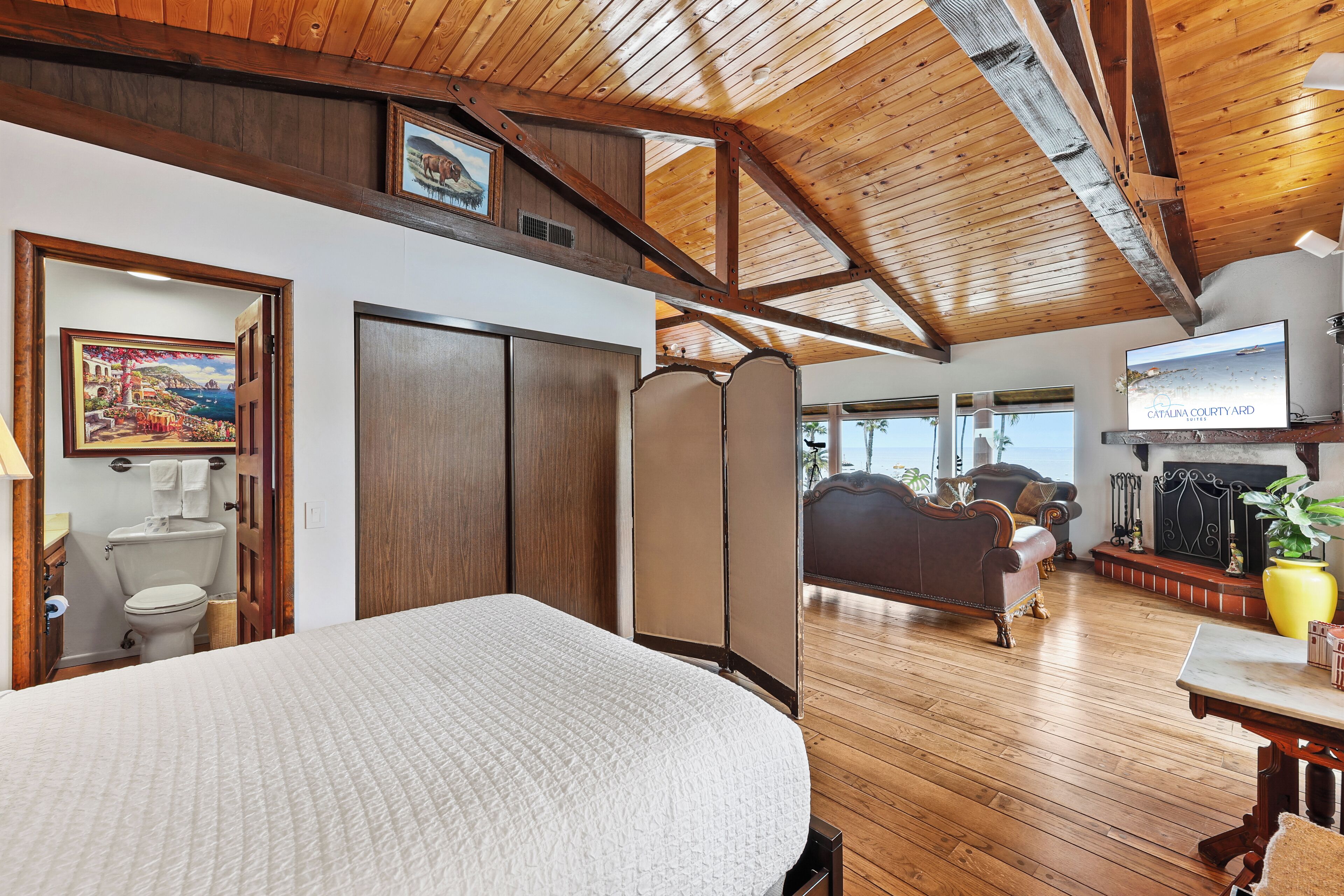 Appartement Penthouse panoramique, Plusieurs lits, vue sur la baie | Literie hypoallergénique, accès au Wi-Fi (inclus), literie fournie