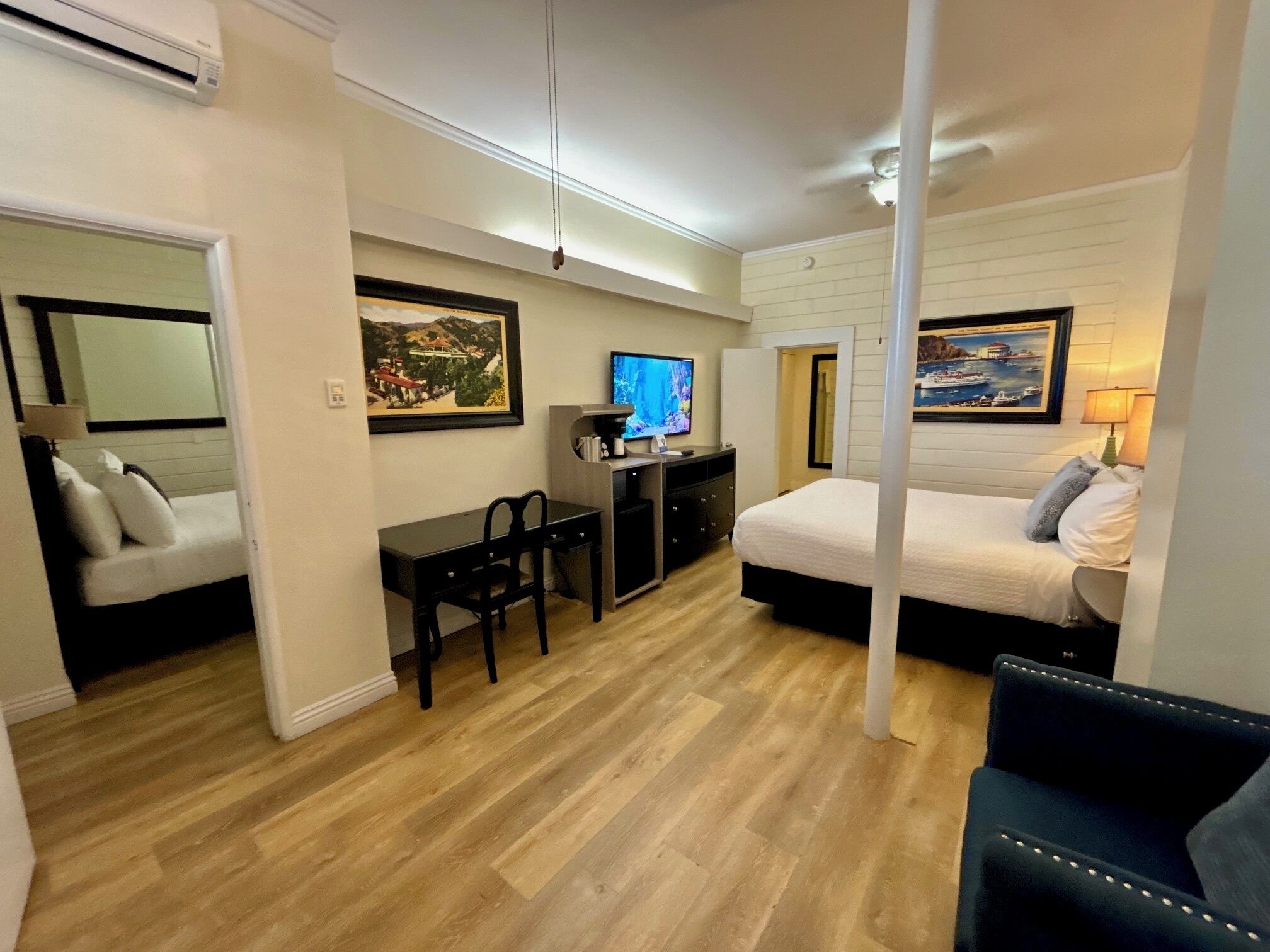 family double room, multiple beds, courtyard view | hypo-allergenic bedding, free wifi, bed sheets