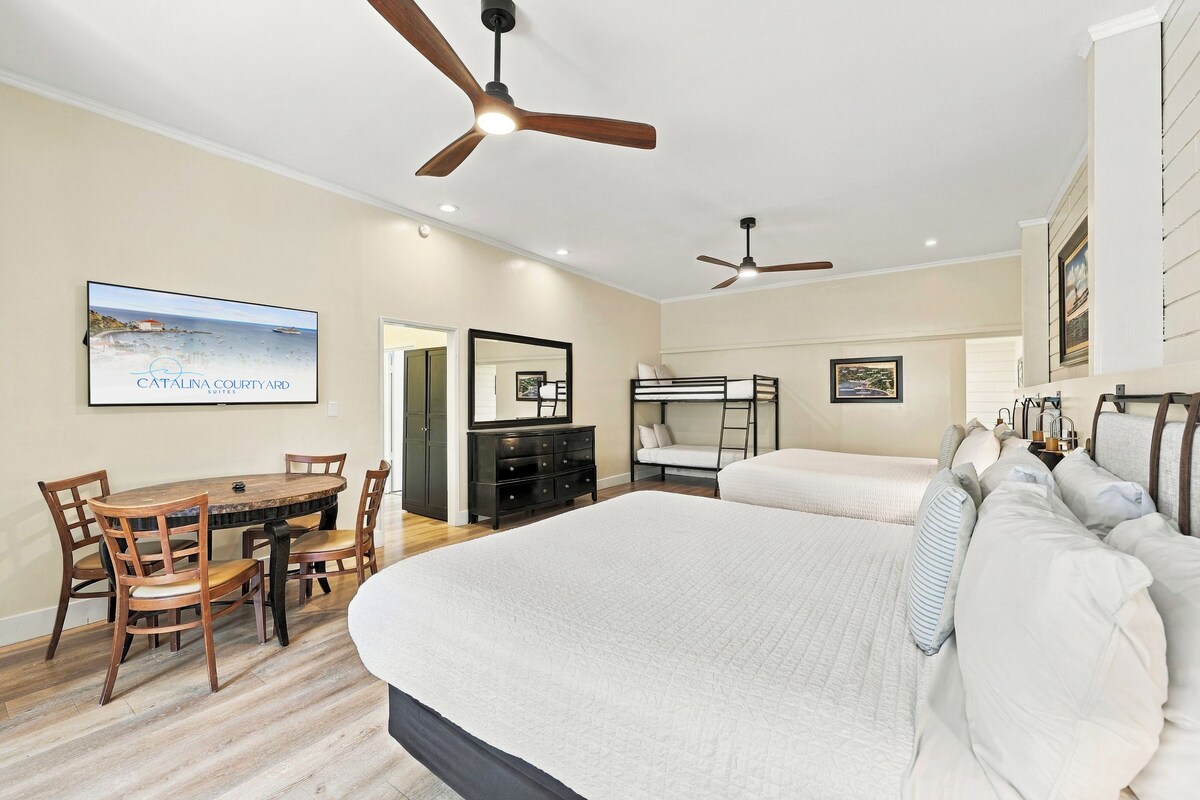 Family Single Room, Multiple Beds | Hypo-allergenic bedding available, WiFi (free), bed sheets