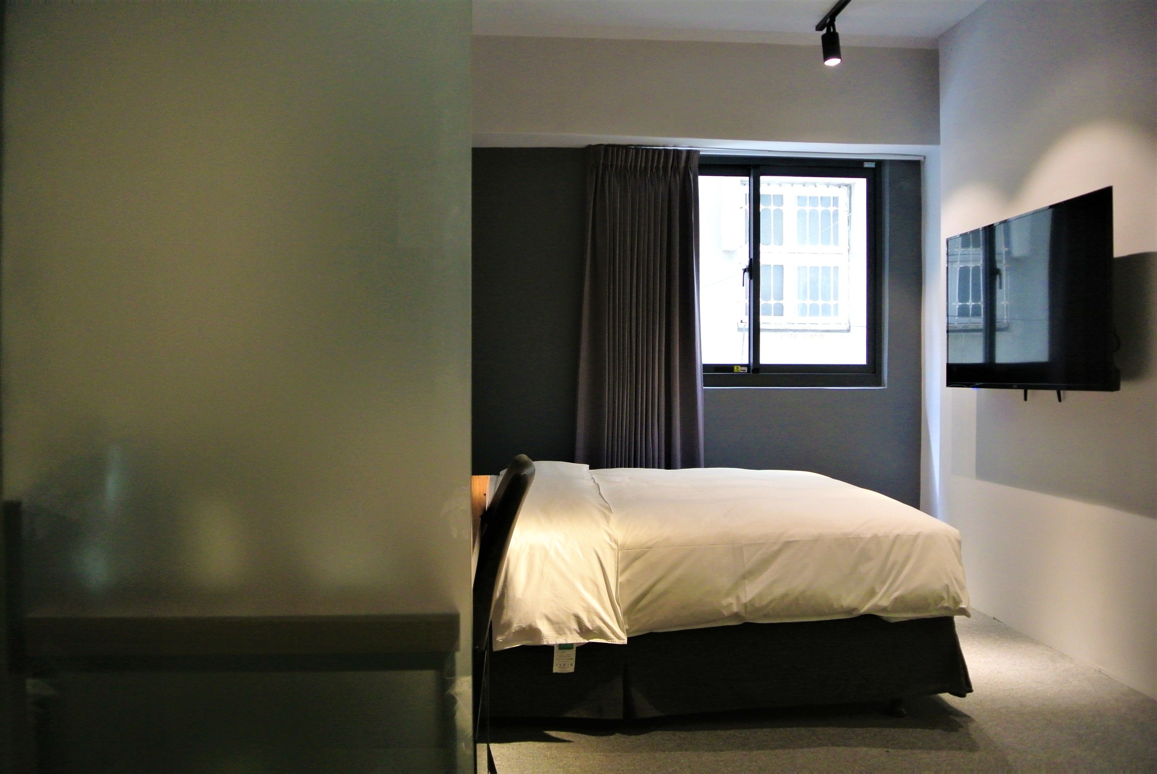 superior double room | desk, laptop workspace, blackout curtains, soundproofing