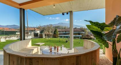Villa Laura Private Pool and Garden near Lake Maggiore for 9, Besozzo, Italy
