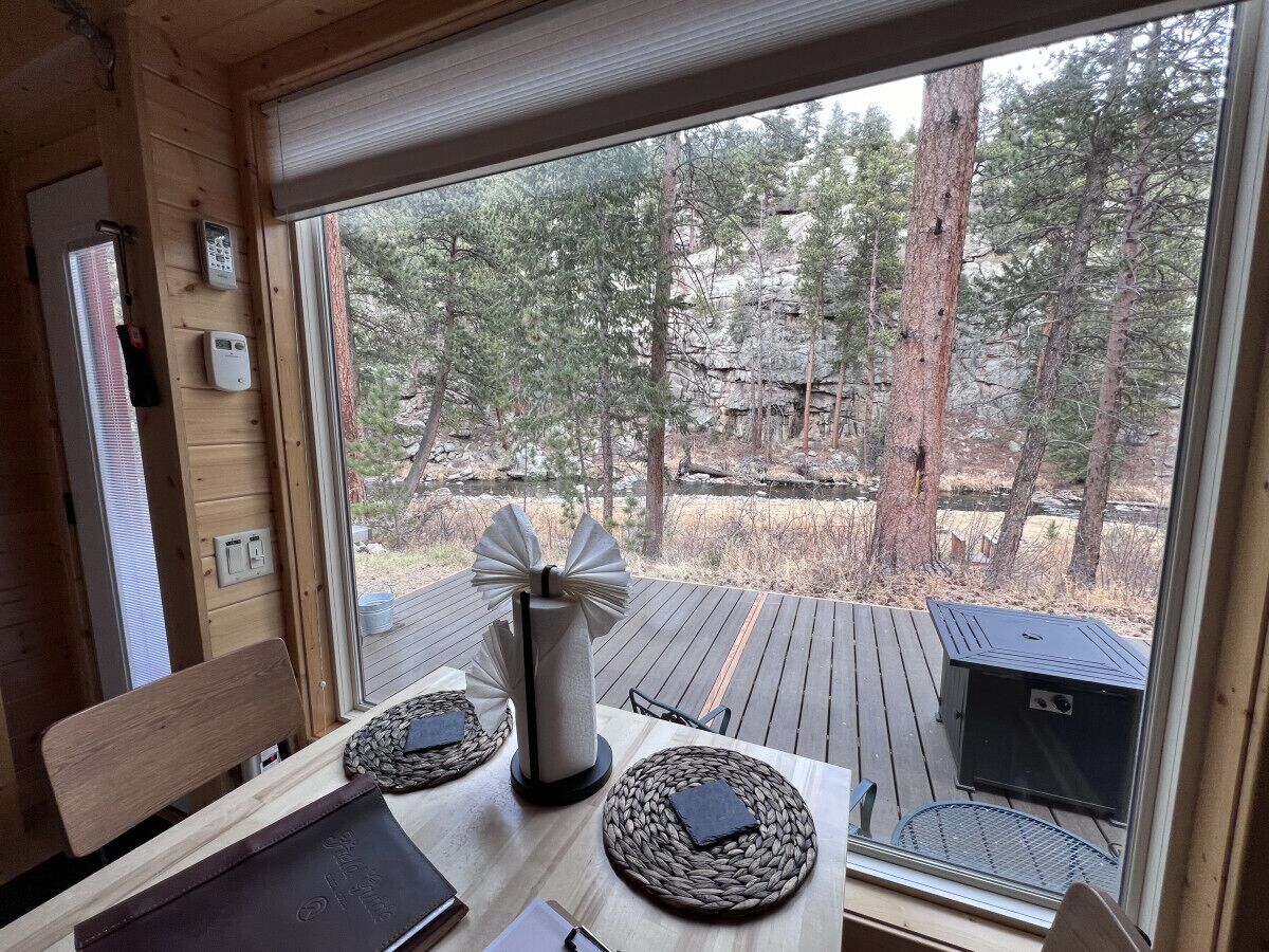 Ptarmigan Tiny Home (#10) | In-room dining