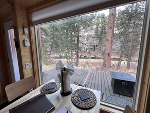 Cabaña | Servicio de comidas en la habitación