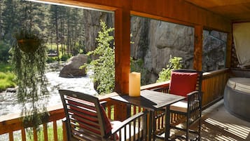 Cabaña clásica | Terraza o patio