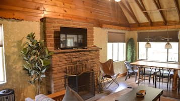 Middle Mountain Duplex Cabin (#13) | Individually decorated, individually furnished, iron/ironing board