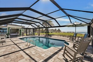 A heated pool - Beach Amore | Ocean front | Pool | 365 Sunsets a Year (Englewood)