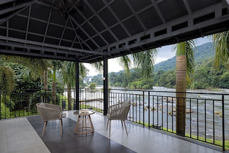 View from property. Casa Rio Resort Athirapilly