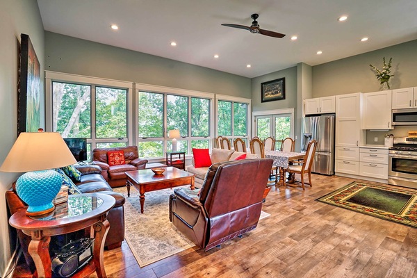 Lowell Vacation Rental | 3BR | 2.5BA | 1,800 Sq Ft | Stairs Required to Access