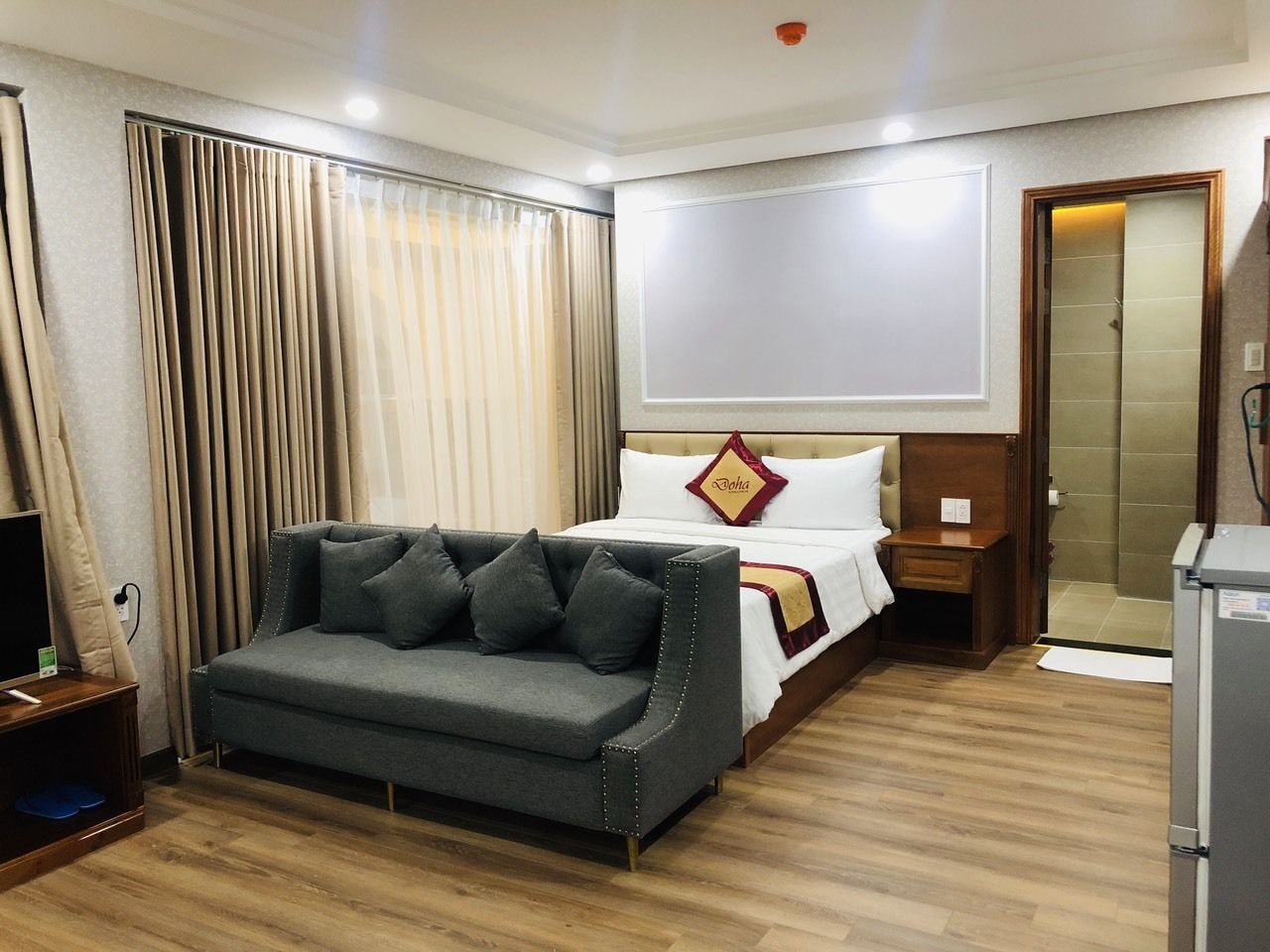 superior 3-beds family room | premium bedding, down duvets, select comfort beds, in-room safe
