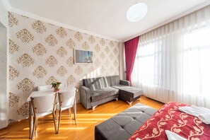 Superior-Doppelzimmer | Wohnbereich | LCD-Fernseher