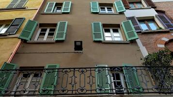 Fassade der Unterkunft