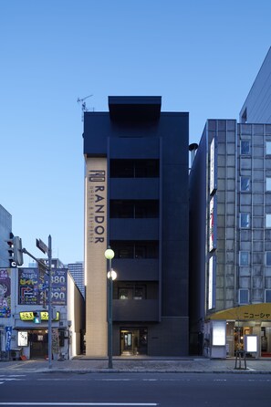 Front of property – evening/night