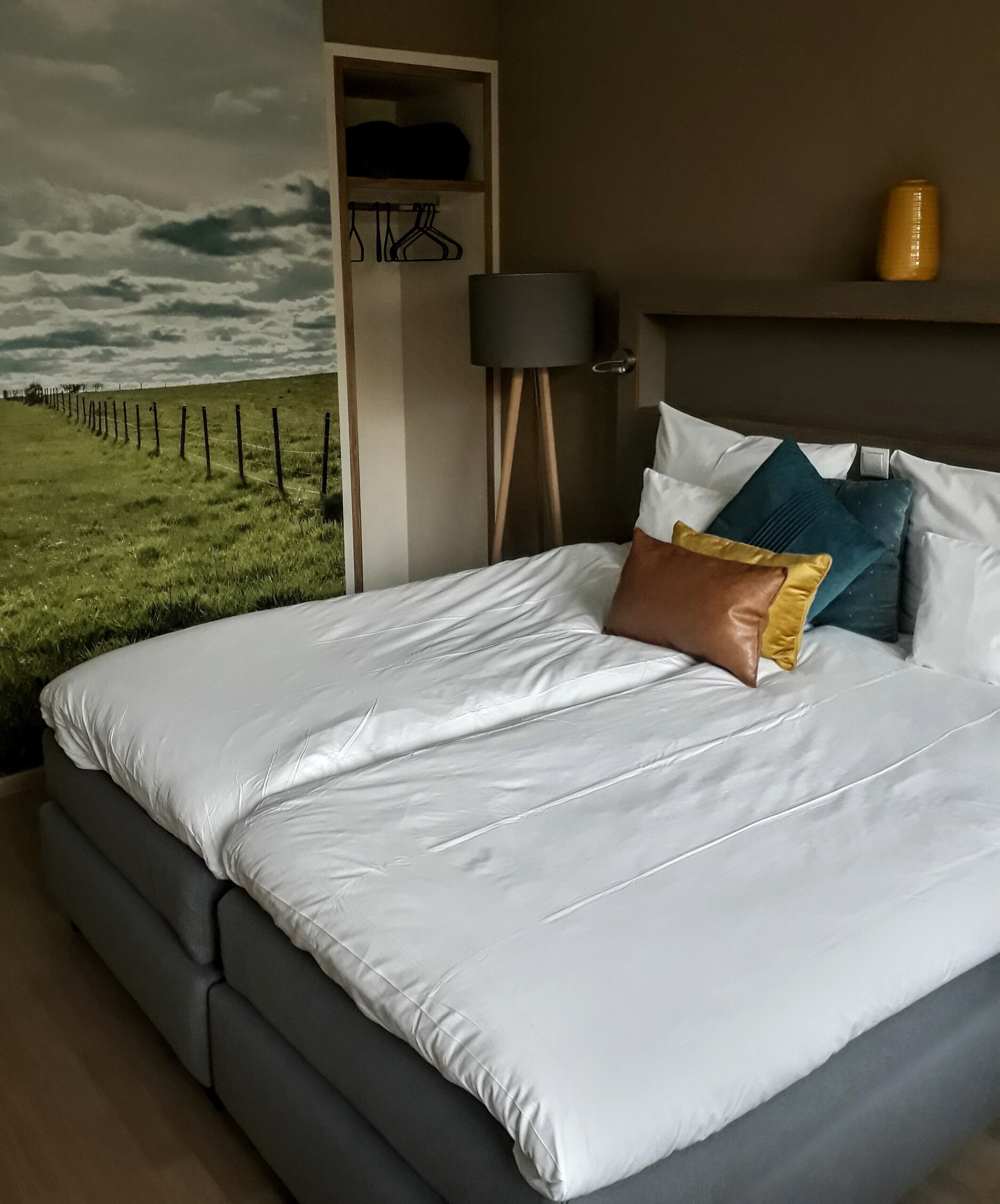 comfort double room, non smoking, river view | hypo-allergenic bedding, minibar, individually decorated