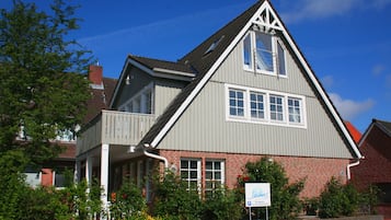 Fassade der Unterkunft