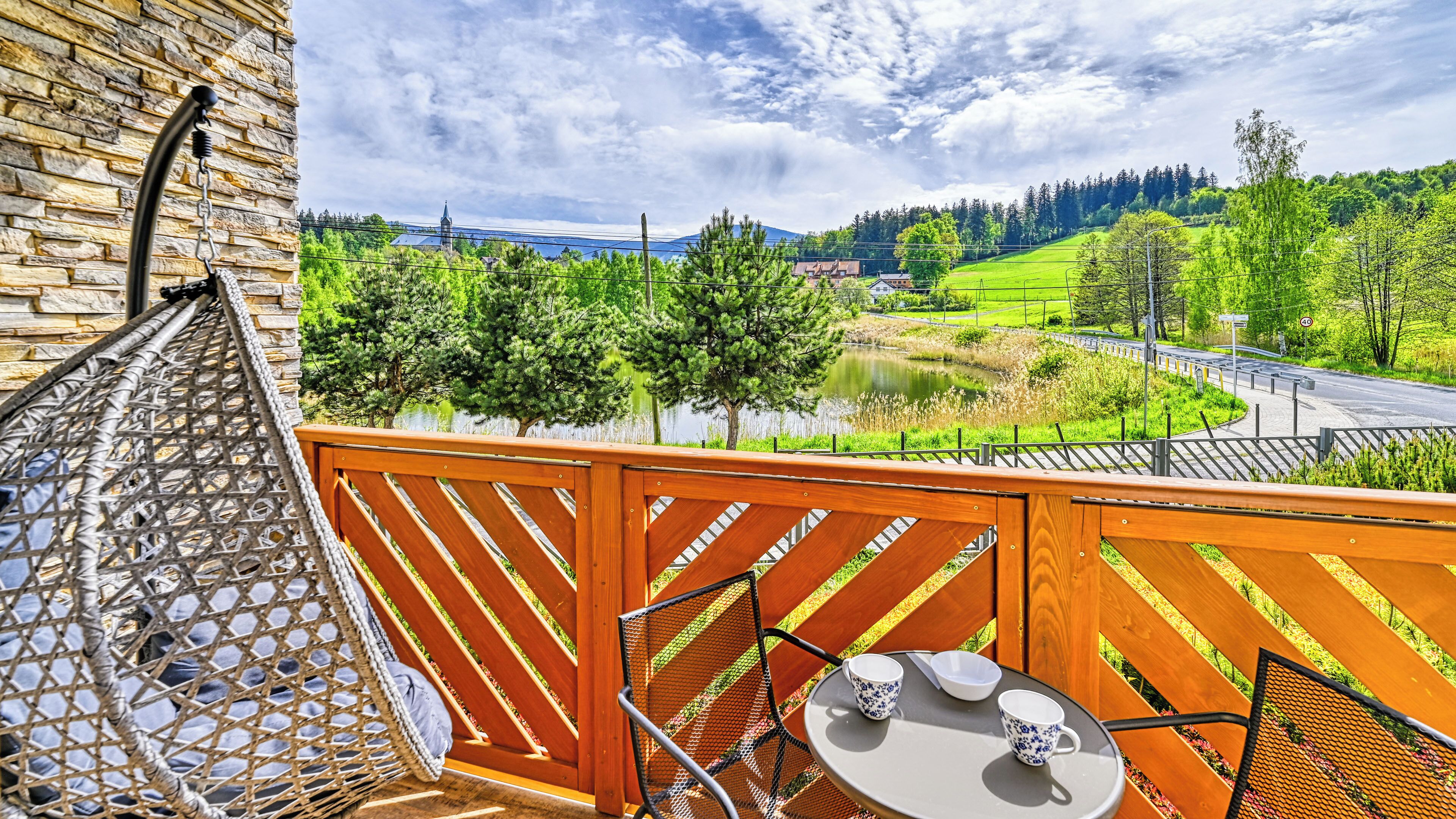 Studio, 1 Doppelbett und Schlafsofa (2 Pogodny) | Terrasse/Patio