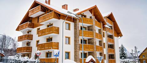 Overnatningsstedets facade