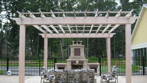 Enceinte de l’hébergement