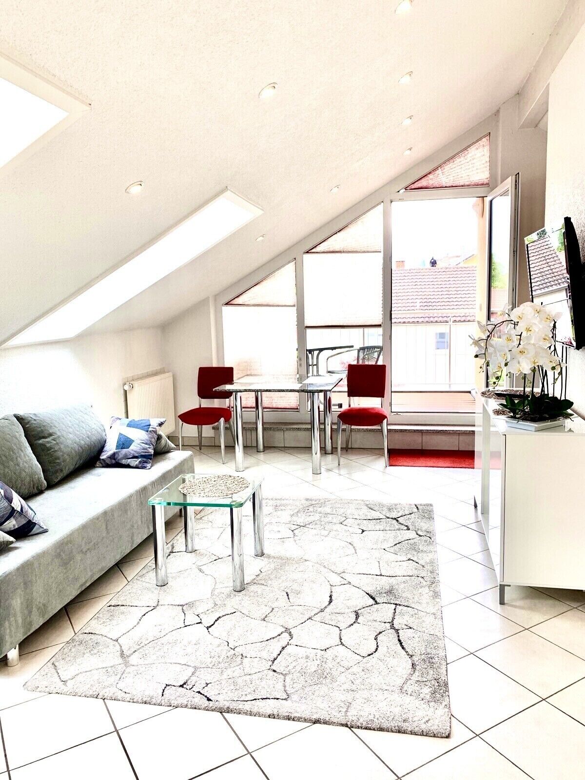 Wohnzimmer im
Dachgeschosswohnung 