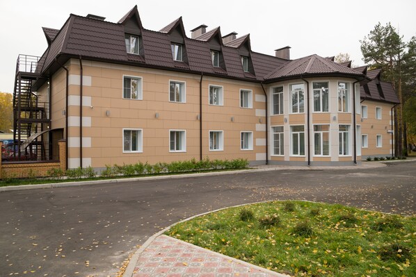 Voorkant van accommodatie